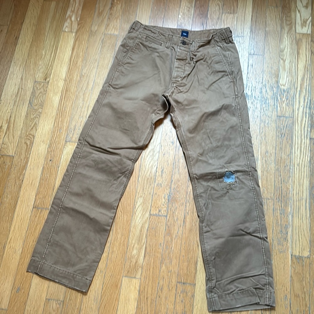 Gap Distressed Khakis